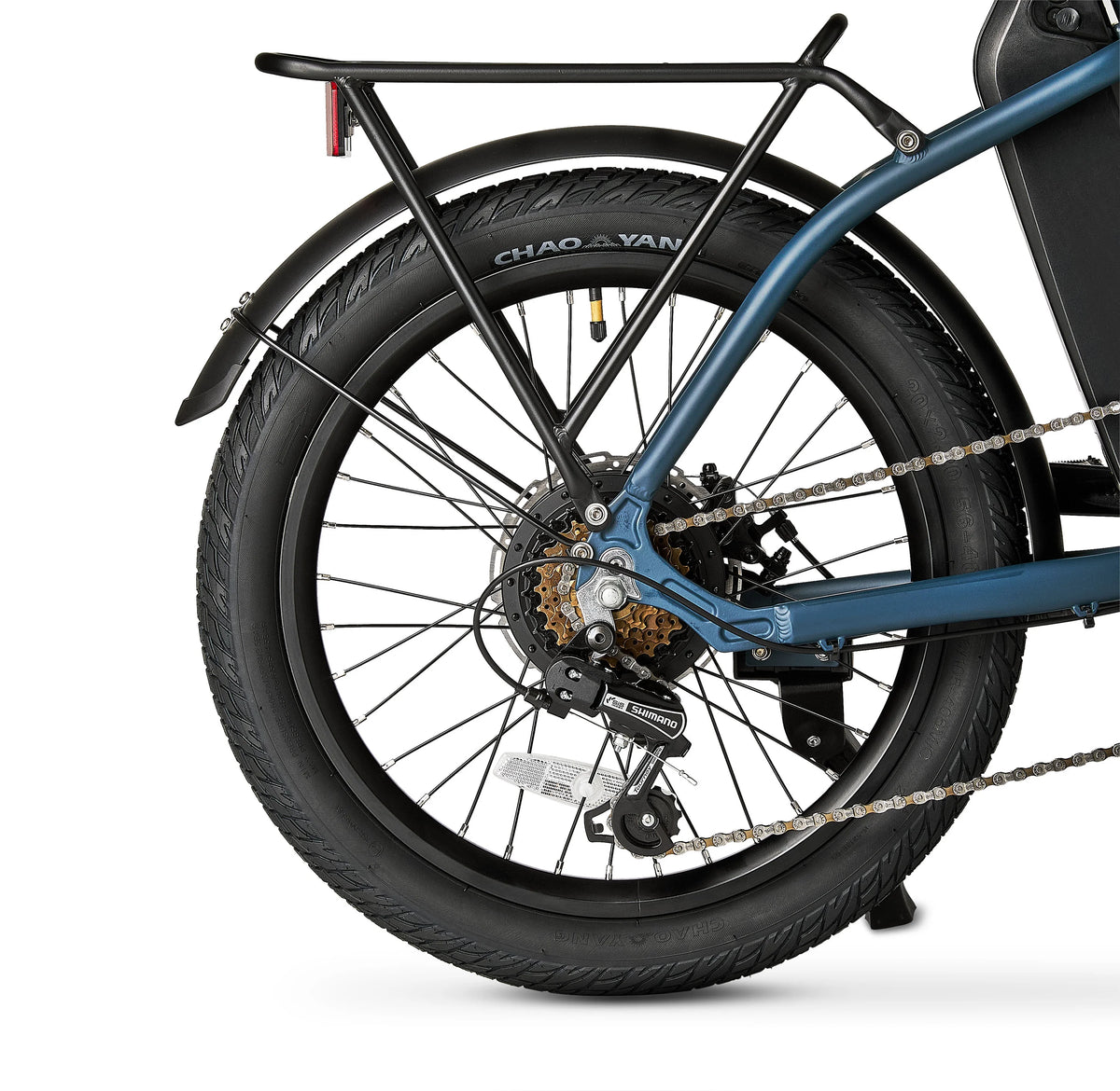 Concord 20" Urbanfold Electric Folding Bike, 36V, Class 2, Blue, Fits Riders 4'11" - 6'2", Adult, Unisex