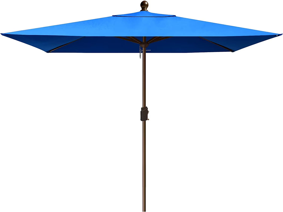 EliteShade Sunumbrella 6x6Ft Square Market Umbrella with Ventilation