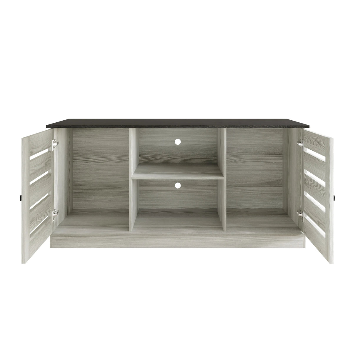 Castle Place Vintage TV Stand Console for TVs up to 50", Blue