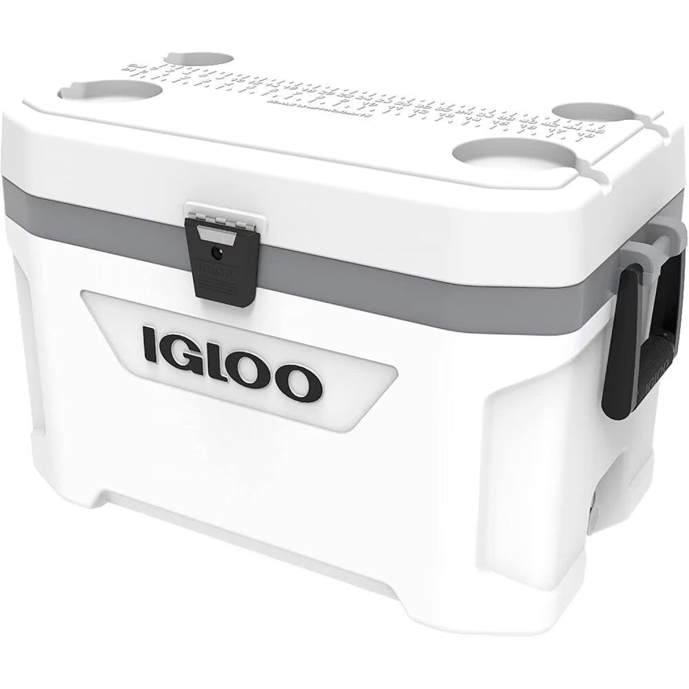 Igloo 54 QT Marine Latitude Ice Chest Cooler, White