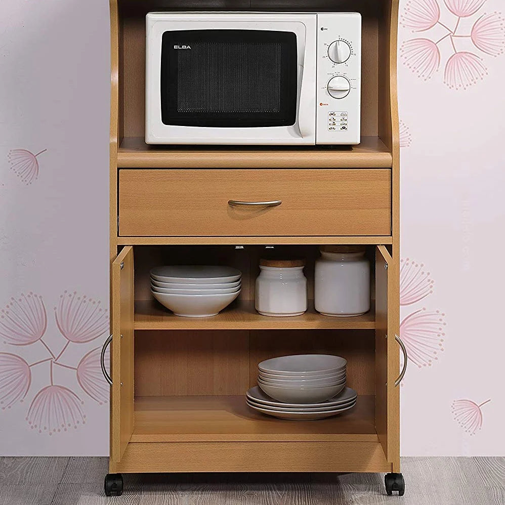 Hodedah HIK77 Microwave Cart