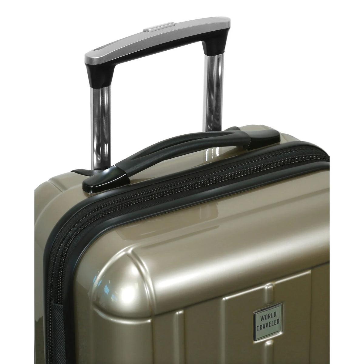 World Traveler Contour Hardside 3-Piece Spinner Luggage Set - Yellow