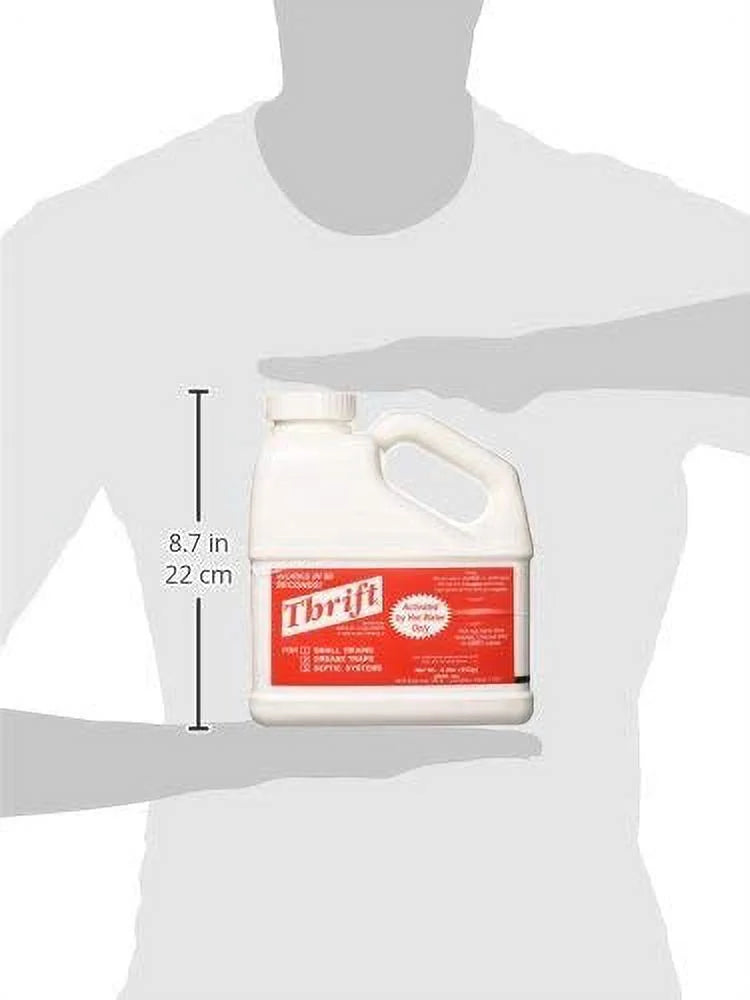 THRIFT FBA_T-600 T-600 Alkaline Based 6 lb. Granular Drain Cleaner, White (��w�� ���ѧ�k)