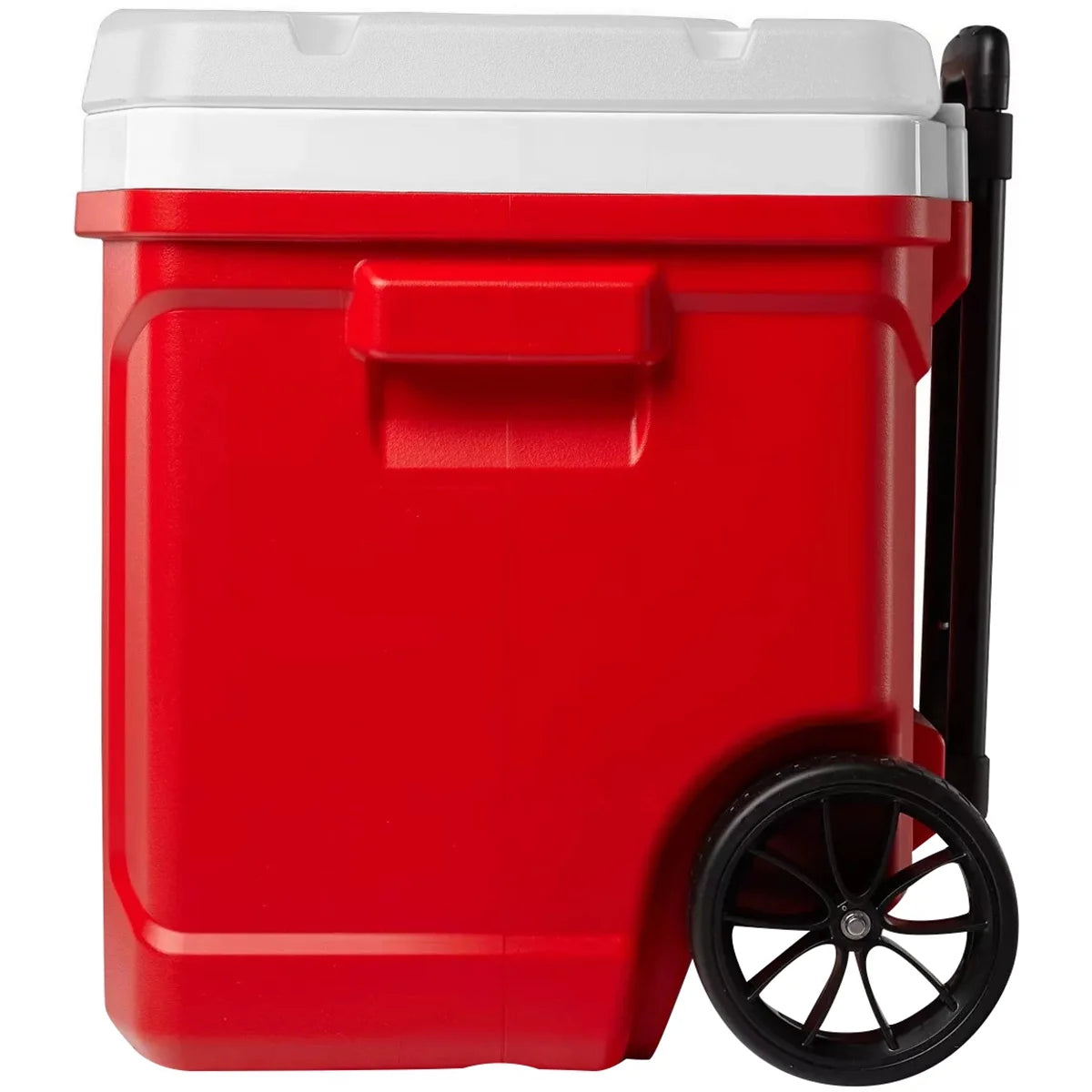 IGLOO Latitude 60 qt. Roller Hard Cooler - Red