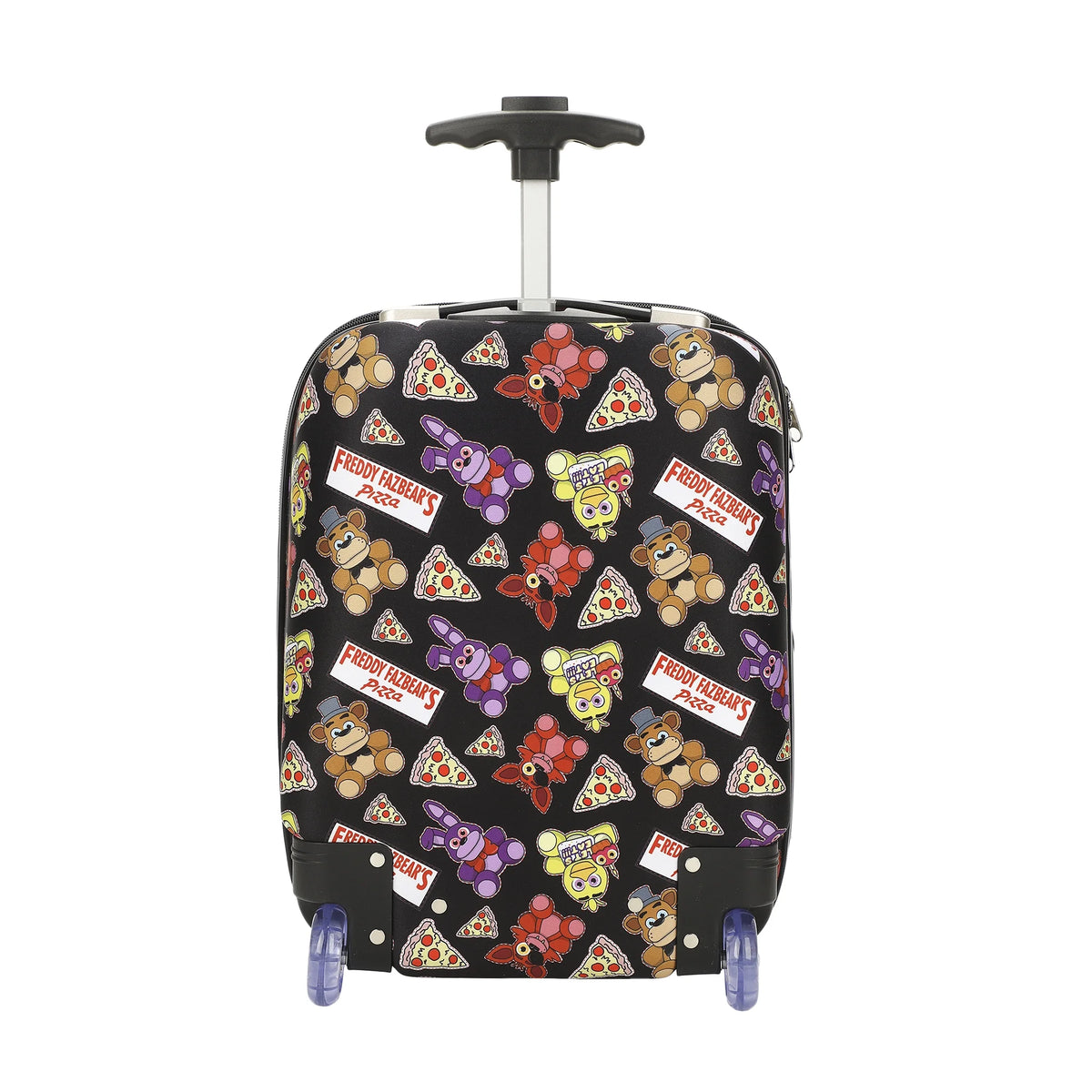 Five Nights At Freddy's Freddy Fazbear Character Print 2-Piece Youth EVA Wheeled Luggage & Travel Backpack Set
