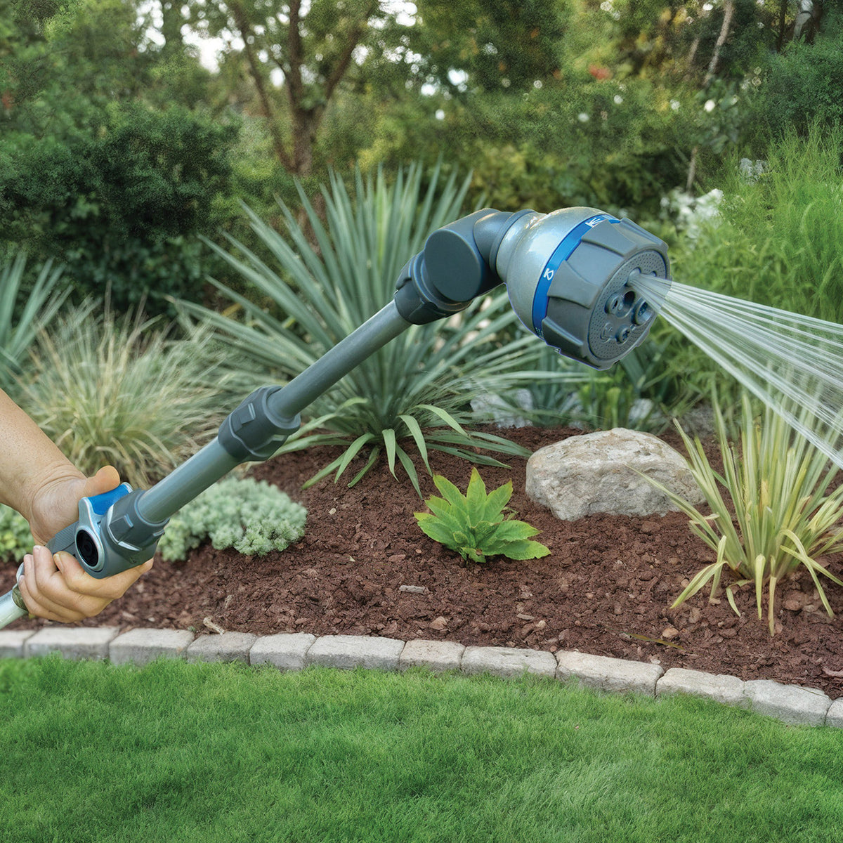 Orbit 3-piece Nozzle Set, with 2 Multi-Pattern Nozzles and One Telescoping Wand