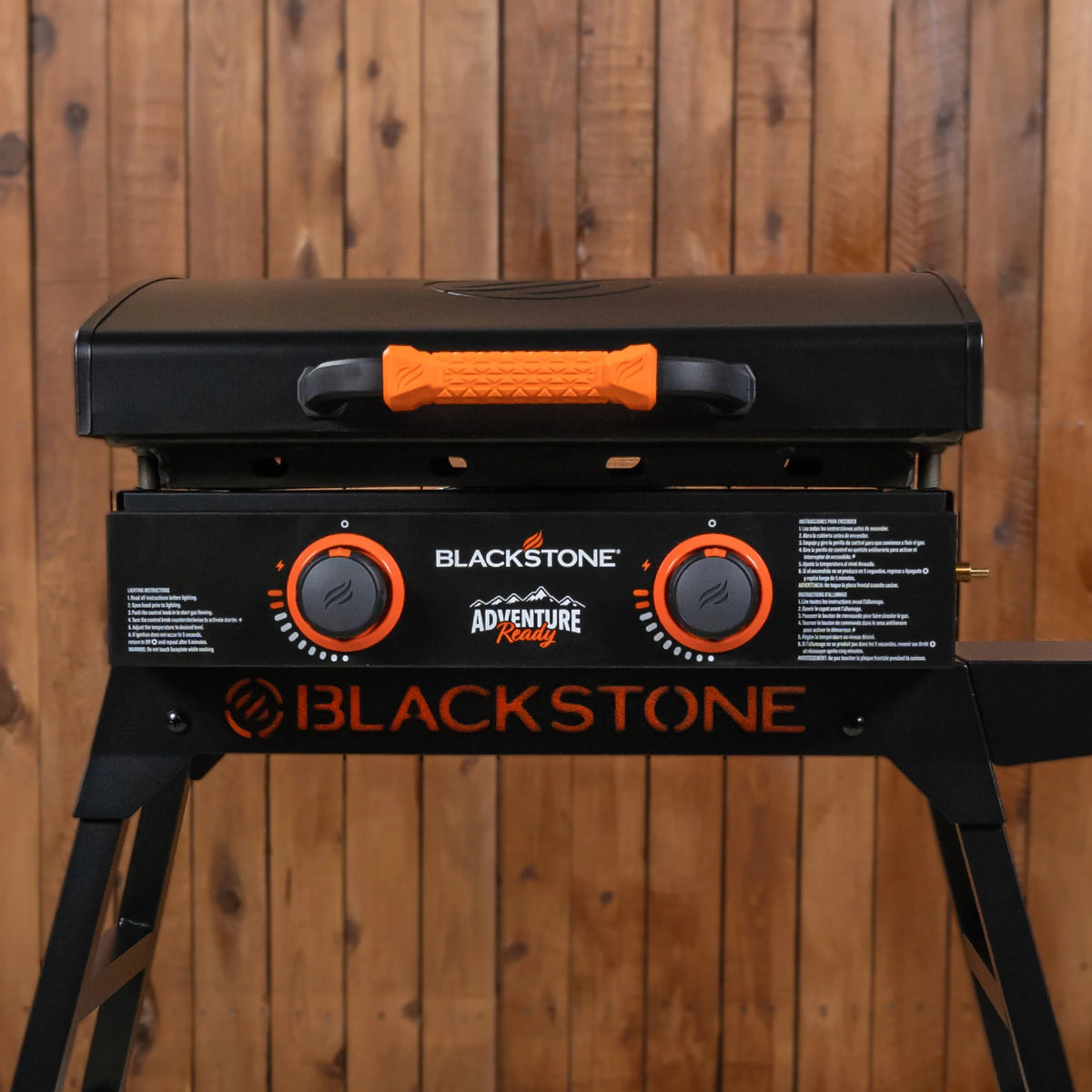 Blackstone Adventure Ready 2-Burner 22" Propane Omnivore Griddle with Stand and Adapter Hose