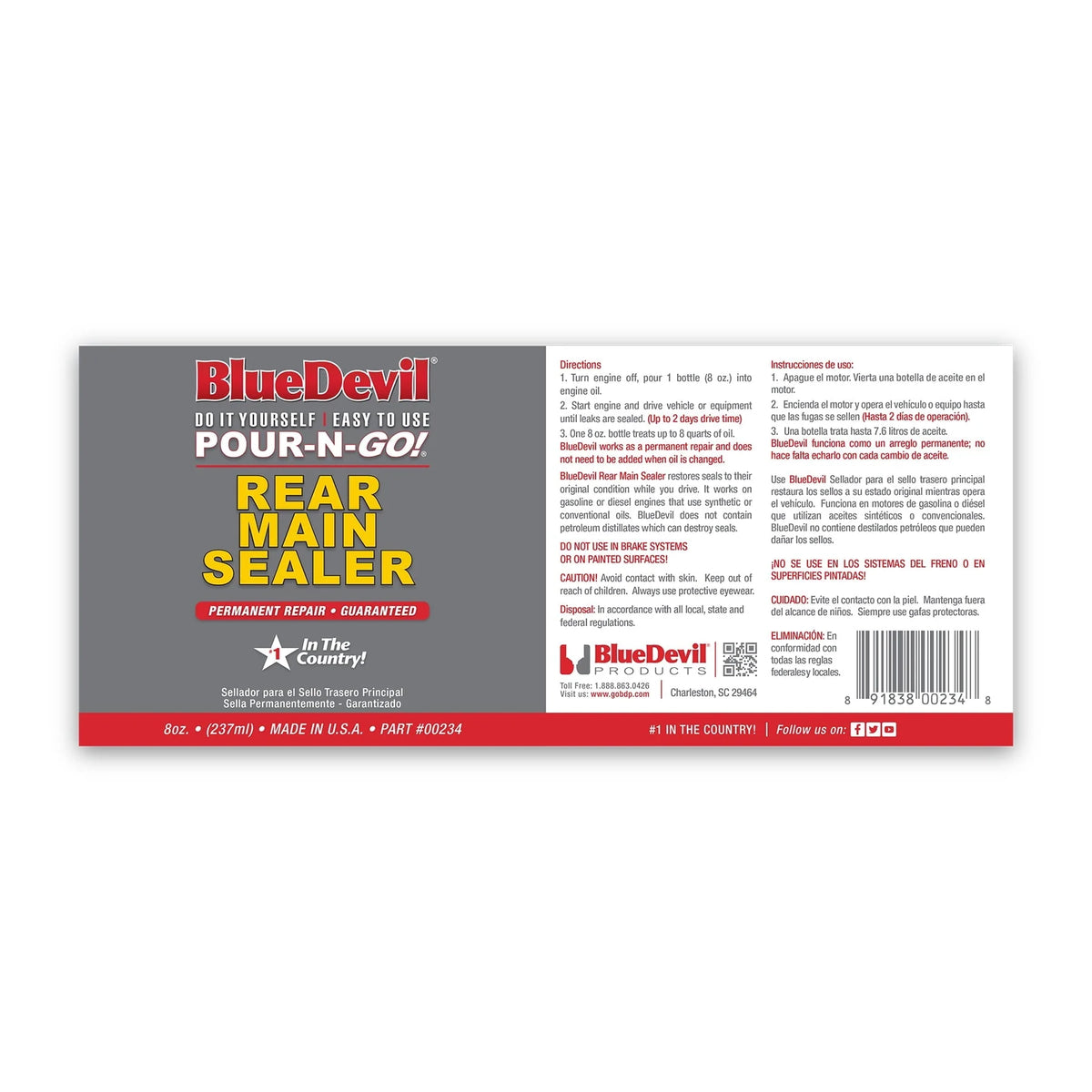 BlueDevil Rear Main Sealer