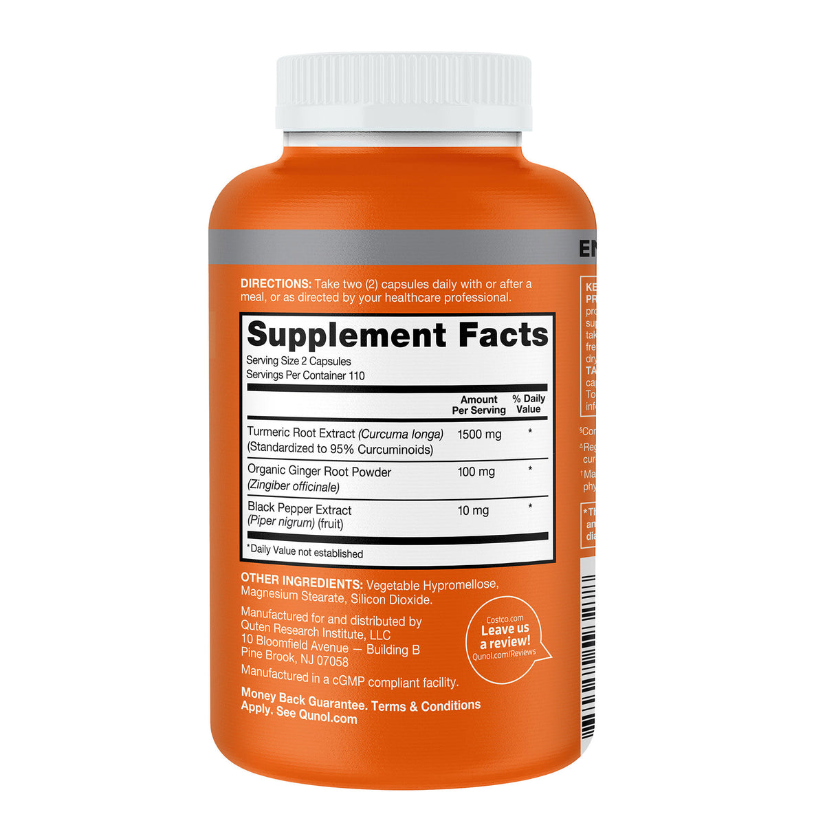 Qunol Turmeric 1500 mg, 220 Capsules