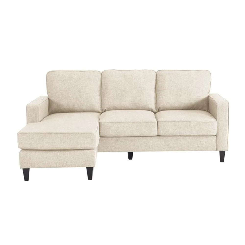 Serta Harmon Square Arm Sectional Navy Blue