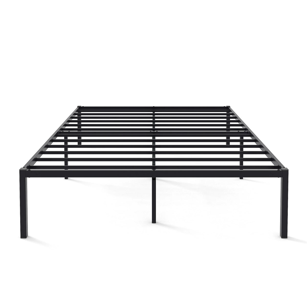 Yoneston Queen Size Metal Bed Frame 18" High Beds Frames with Storage