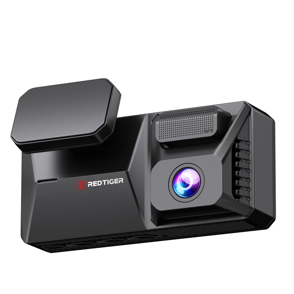 REDTIGER 4K UHD Dual IMX678 Dash Cam with Starvis 2 Night Vision, 128GB eMMC, 5.8GHz WIFI, GPS Tracking, Parking Monitor