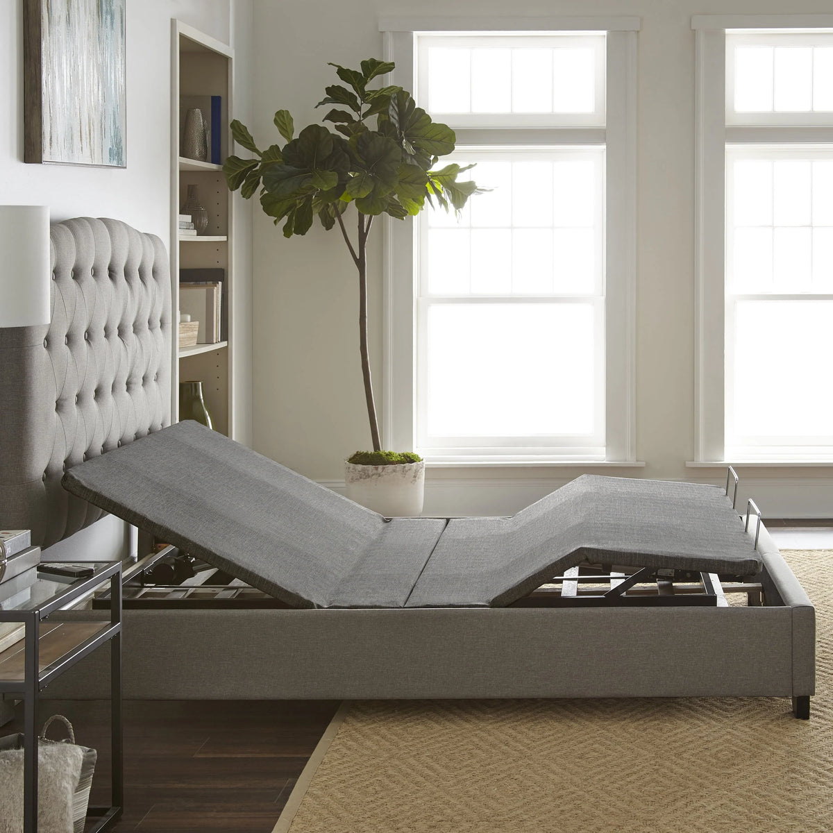 Boyd Sleep Adjusta-Flex Zero Gravity Adjustable Anti Snore Power Base, Queen