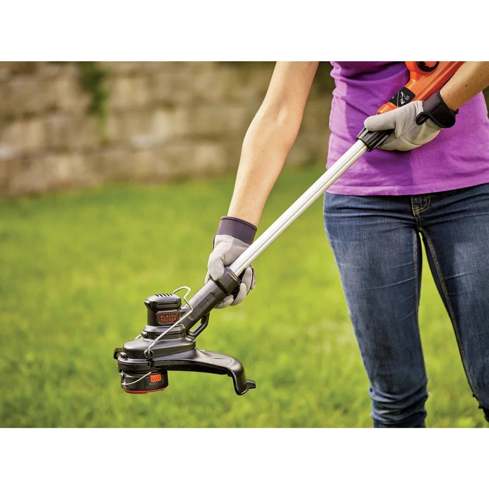 BLACK+DECKER 40V MAX* Lithium String Trimmer, (LST140C)