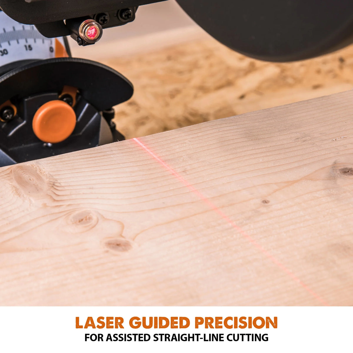 Evolution R255SMS-DB+: Dual Bevel Sliding Miter Saw With 10 in. Multi-Material Cutting Blade