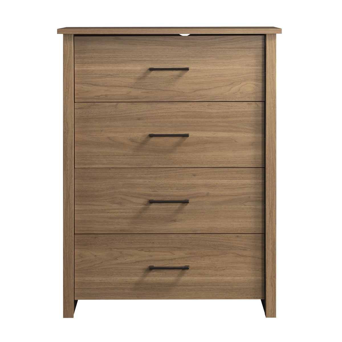 Mainstays Hillside 4-Drawer Dresser, Charcoal Finish