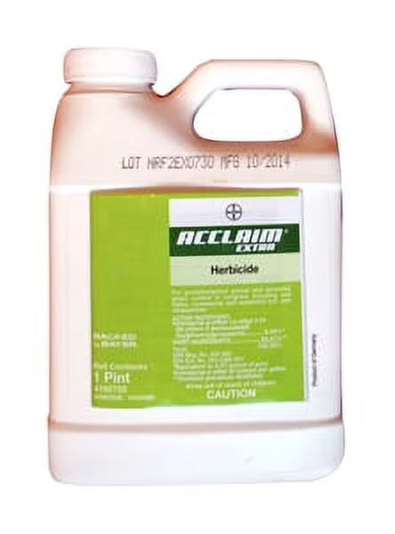Valent Acclaim Extra Herbicide, 16 oz with Effective Post-Emergent Grassy Weed Control