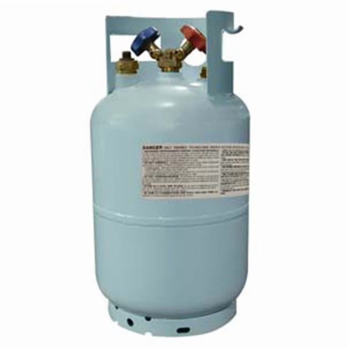 Total Tools R134A Recovery Tank with Float Turn Off Switch, Steel Container, 30 lbs Capacity
