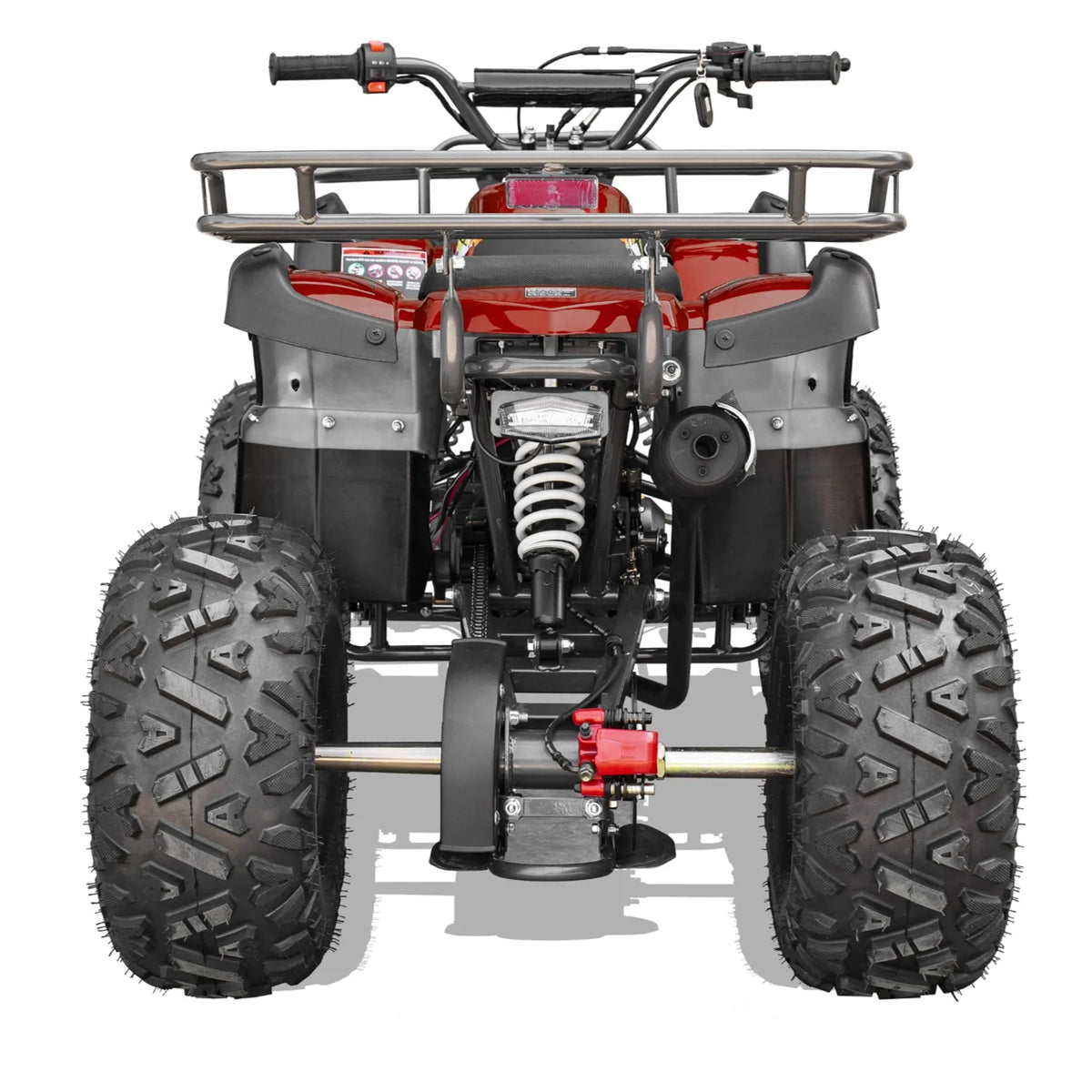 Cougar Rider Air Cooled 125cc ATV with Reverse Remote Kill Switch LED Lights