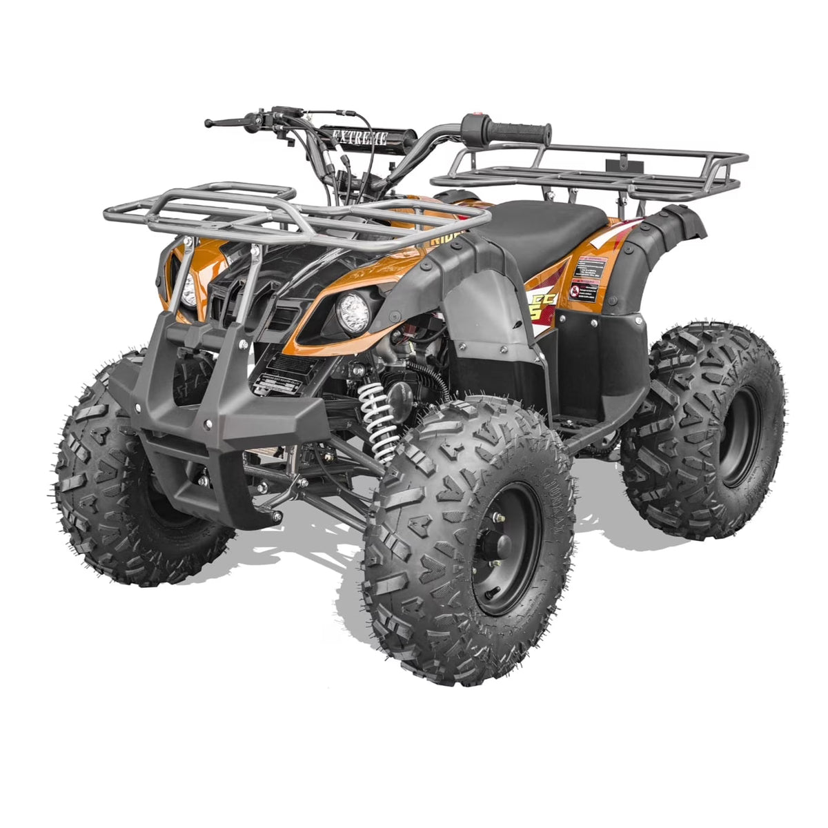 Cougar Rider Air Cooled 125cc ATV with Reverse Remote Kill Switch LED Lights
