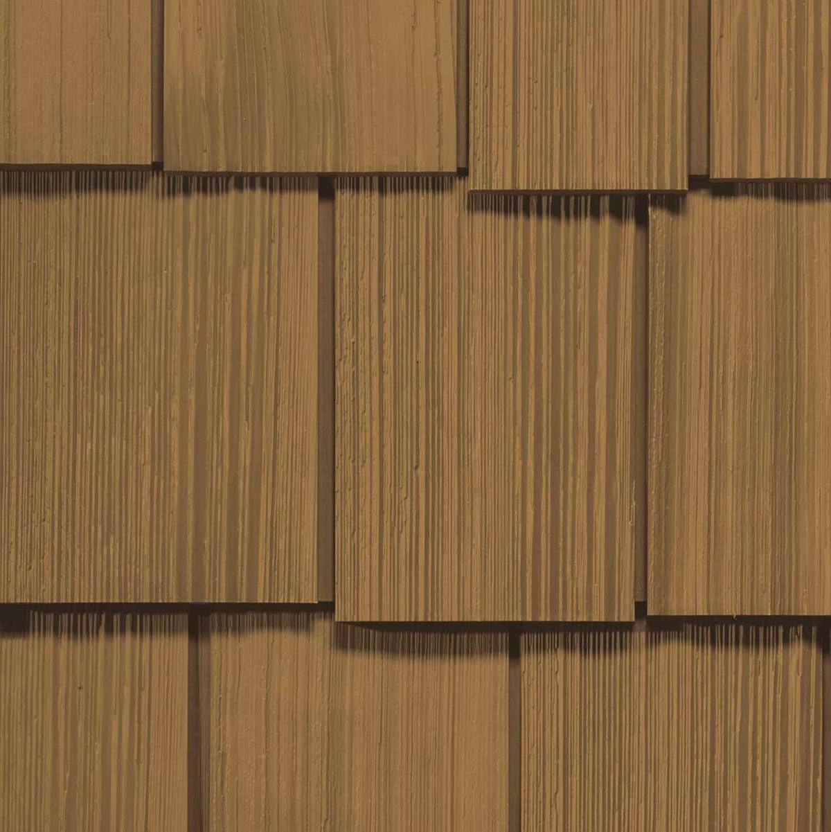 CertainTeed Cedar Impressions Double 9 Inch Staggered Rough Split Shakes Siding (1/2 Square)