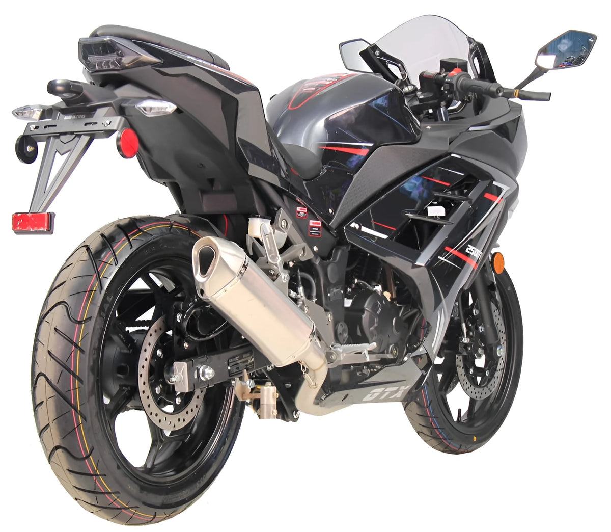 Vitacci GTX-250 Motorcycle Manual 5 Speed(Red)