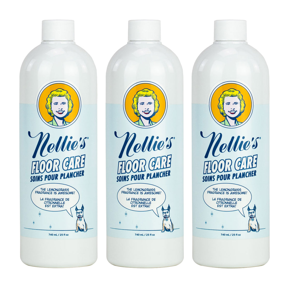 Nellie's Floor Care, 25 fl oz, 3-count