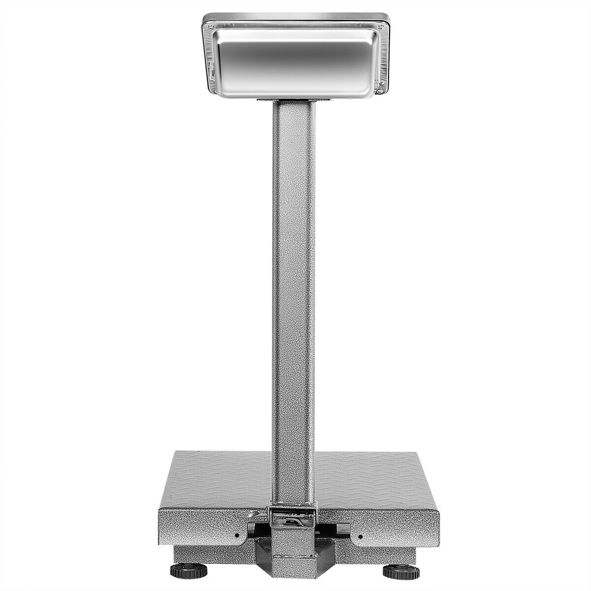 Gymax 660lbs Weight Platform Scale Digital Floor Folding Scale Postal Shipping Mailing