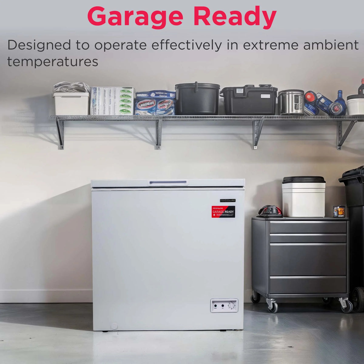 Frigidaire 7.0 Cu. ft. Chest Freezer, EFRF7003, White