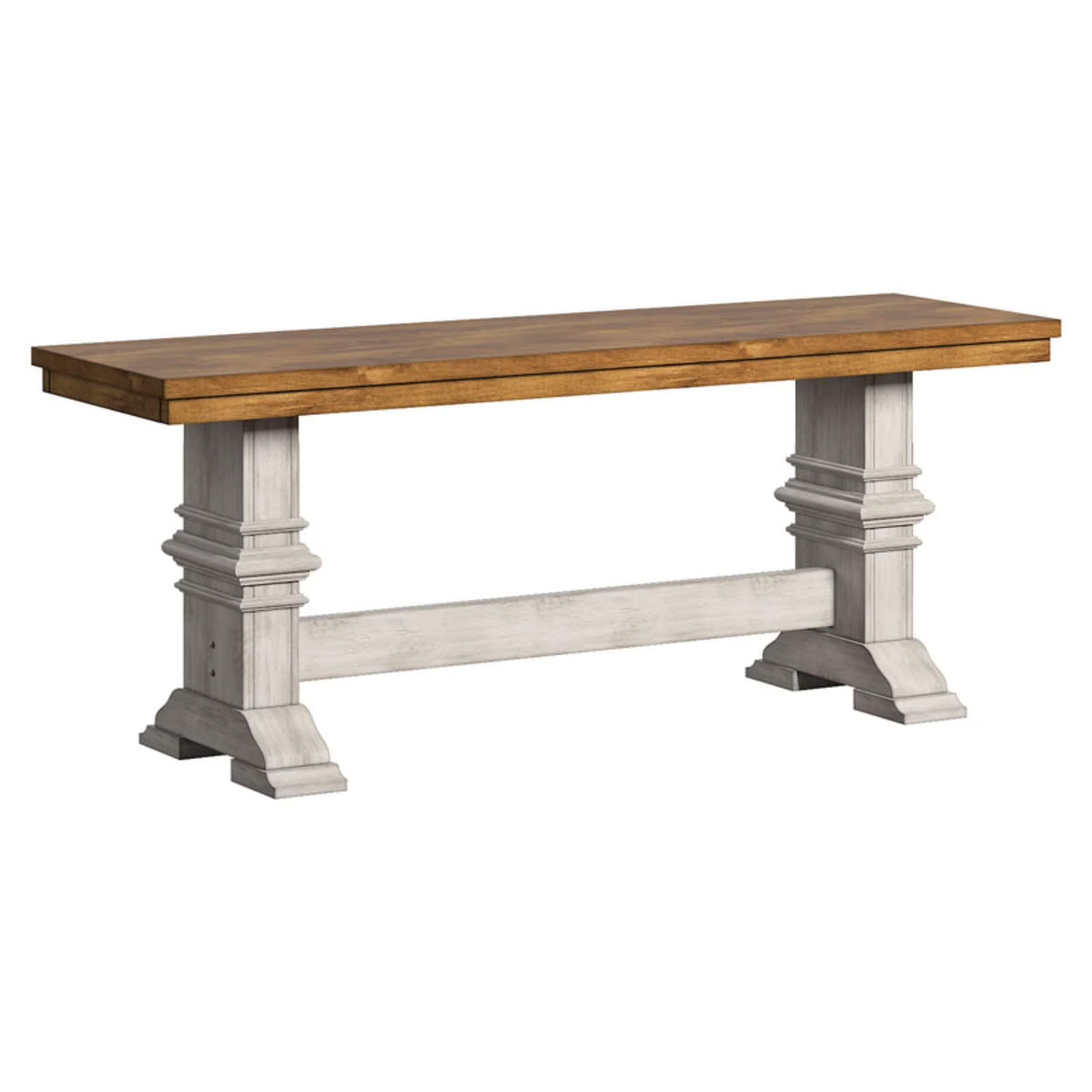 Weston Home Wooden Bench, Oak