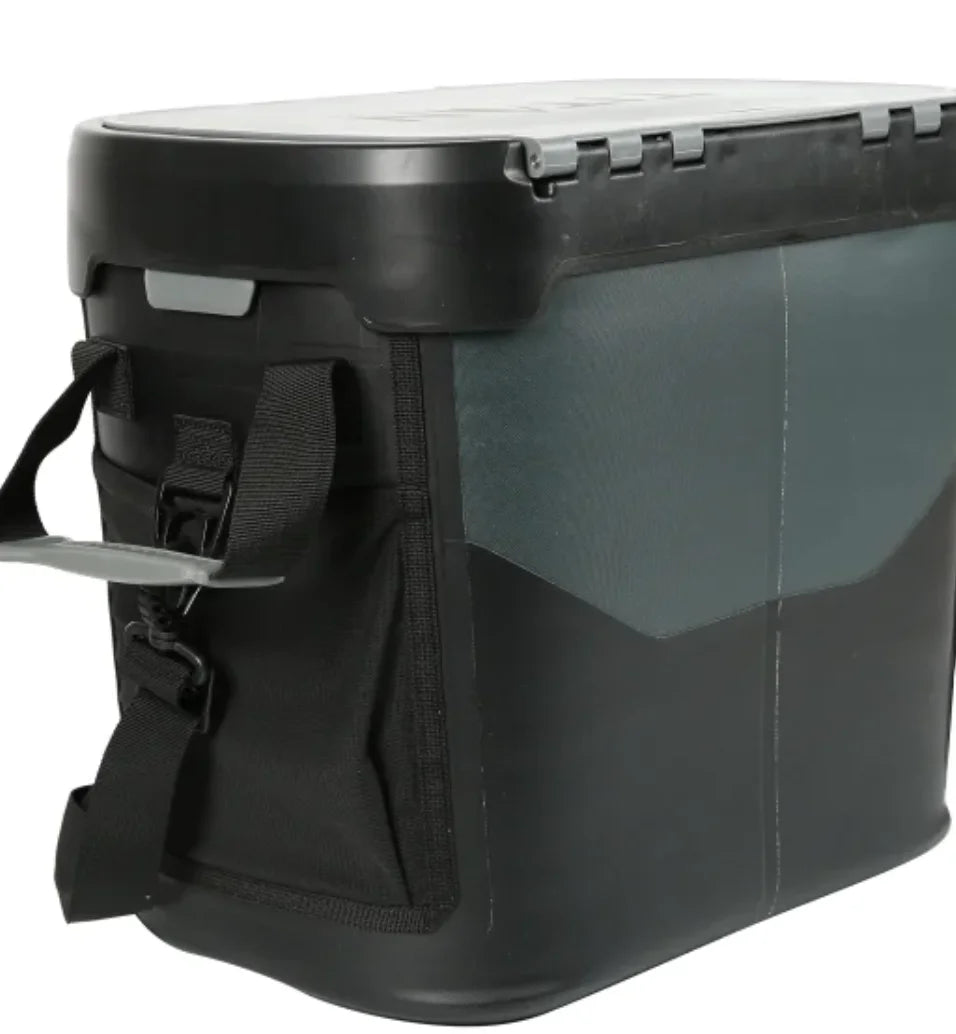 Titan Deep Freeze 36 Can High Performance Welded Cooler with Microban Gray