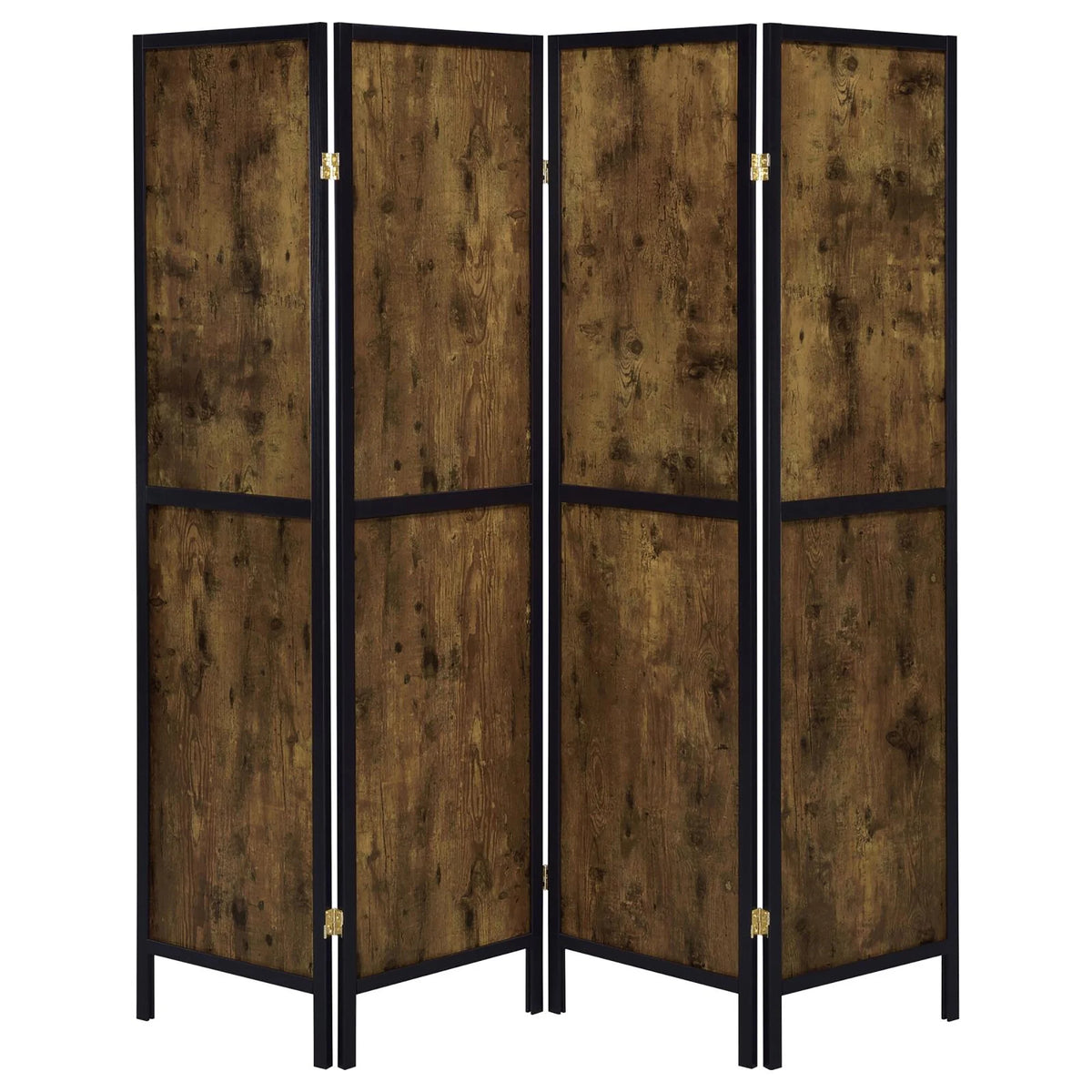 Privacy Screen 82.8'' W x 65'' H 6 - Panel Solid Wood Folding Room Divider, Natural,Outdoor Privacy Screen