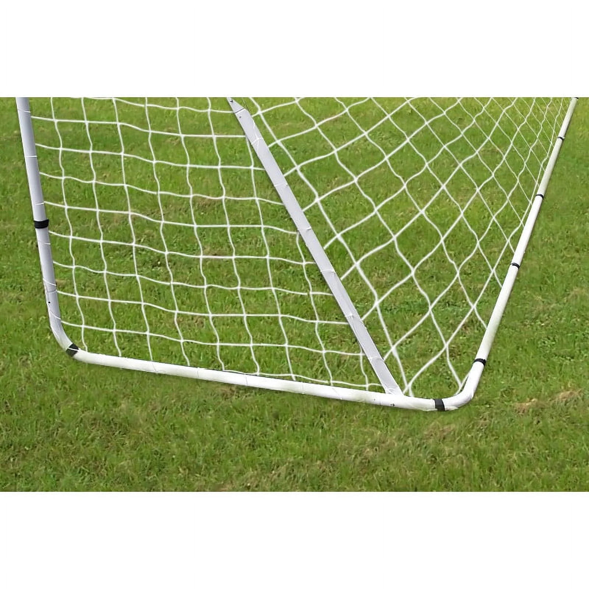 ZenStyle Football Post Soccer Goal Target Net 12 Ft. x 6 Ft. Football Shooting Training Aid Ultimate Backyard Outdoor Kids Official Soccer Goal, Steel Frame