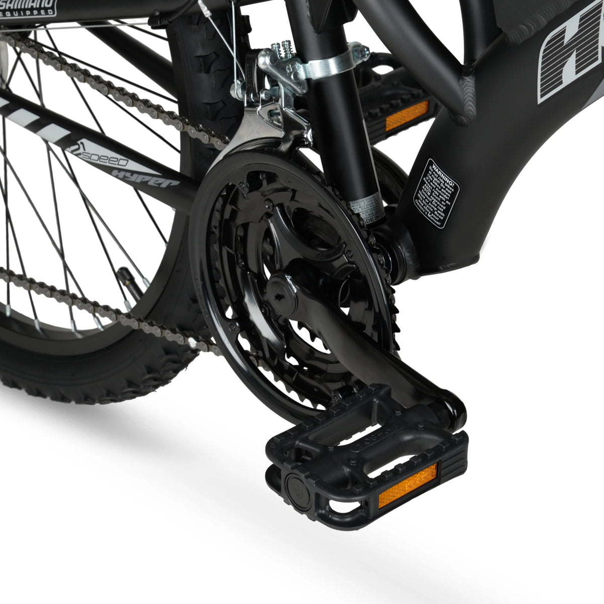 Hyper 24" Boy's Havoc Mountain Bike, Black