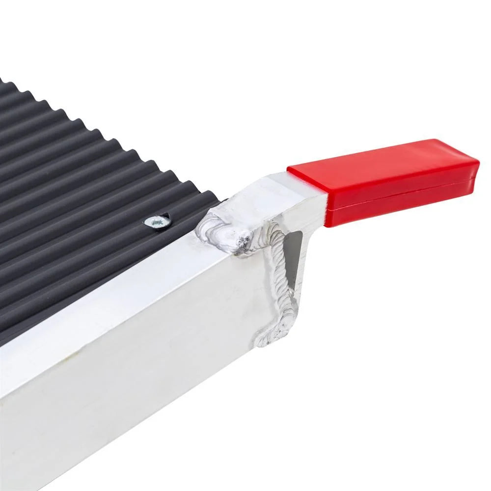 Black Ice SNO-7754-HDXW-EXT-S 6' 5in x 54in Folding Snowmobile Ramp, Extension, Stud Protectors