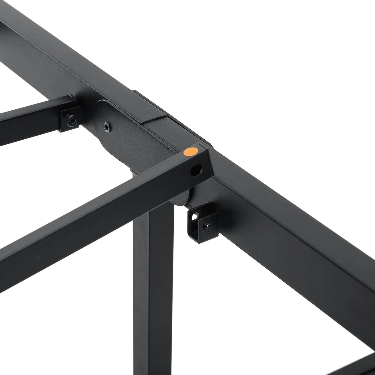 Lusimo Full Bed Frame 18 Inch Metal Platform Bed Frame Heavy Loading Steel Slat and Anti-Slip Support Easy Quick Lock Assembly No Box Spring Needed Full Size