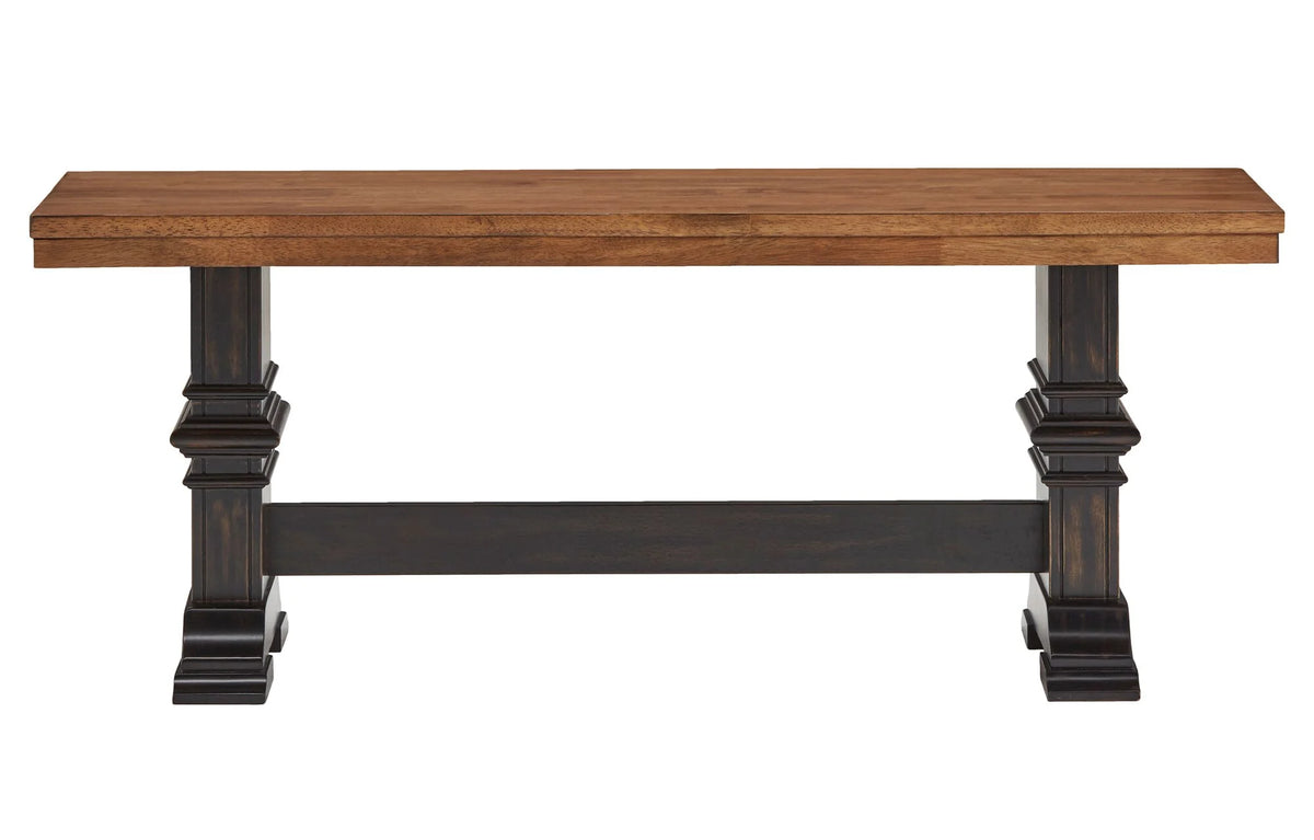 Weston Home Wooden Bench, Oak