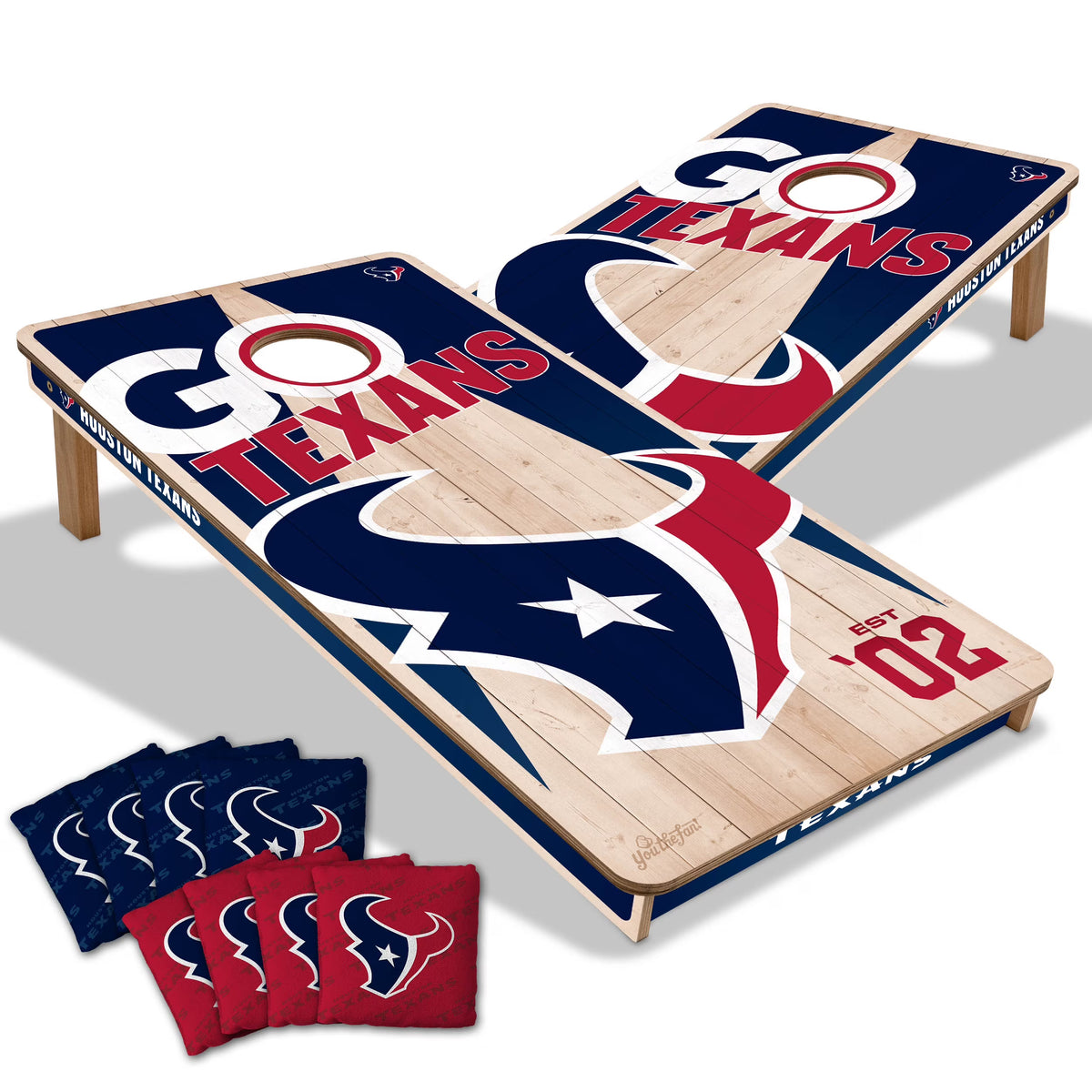 YouTheFan NFL Buffalo Bills 2' x 4' Cornhole Game
