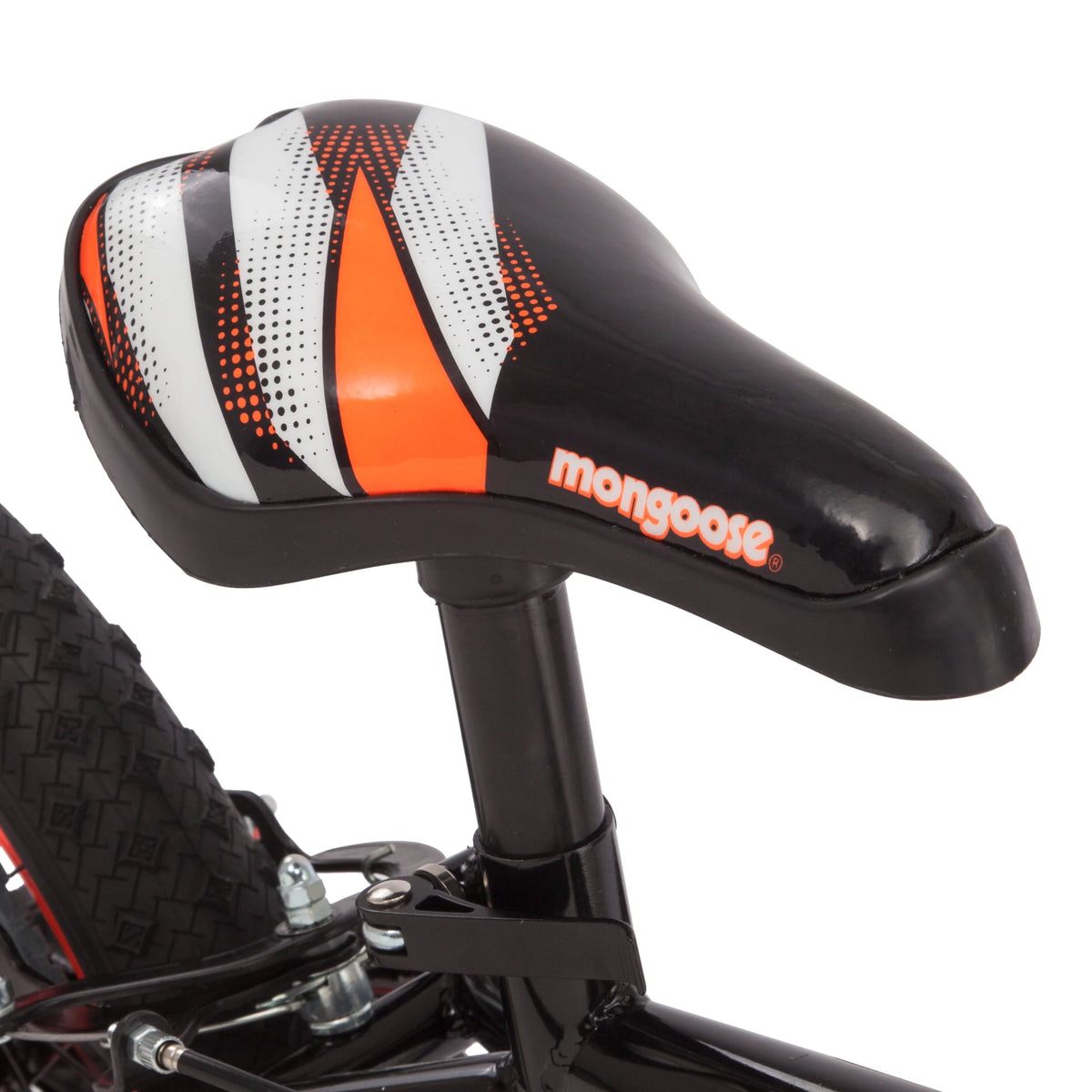 16" Mutant Kid's BMX Bike, Ages 3-5, Black & Orange