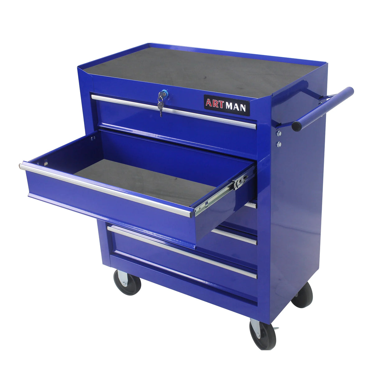 ARTMAN 5 Drawer Rolling Tool Chest, Tool Storage Cabinet  with Wheels and Drawers for Garage Warehouse