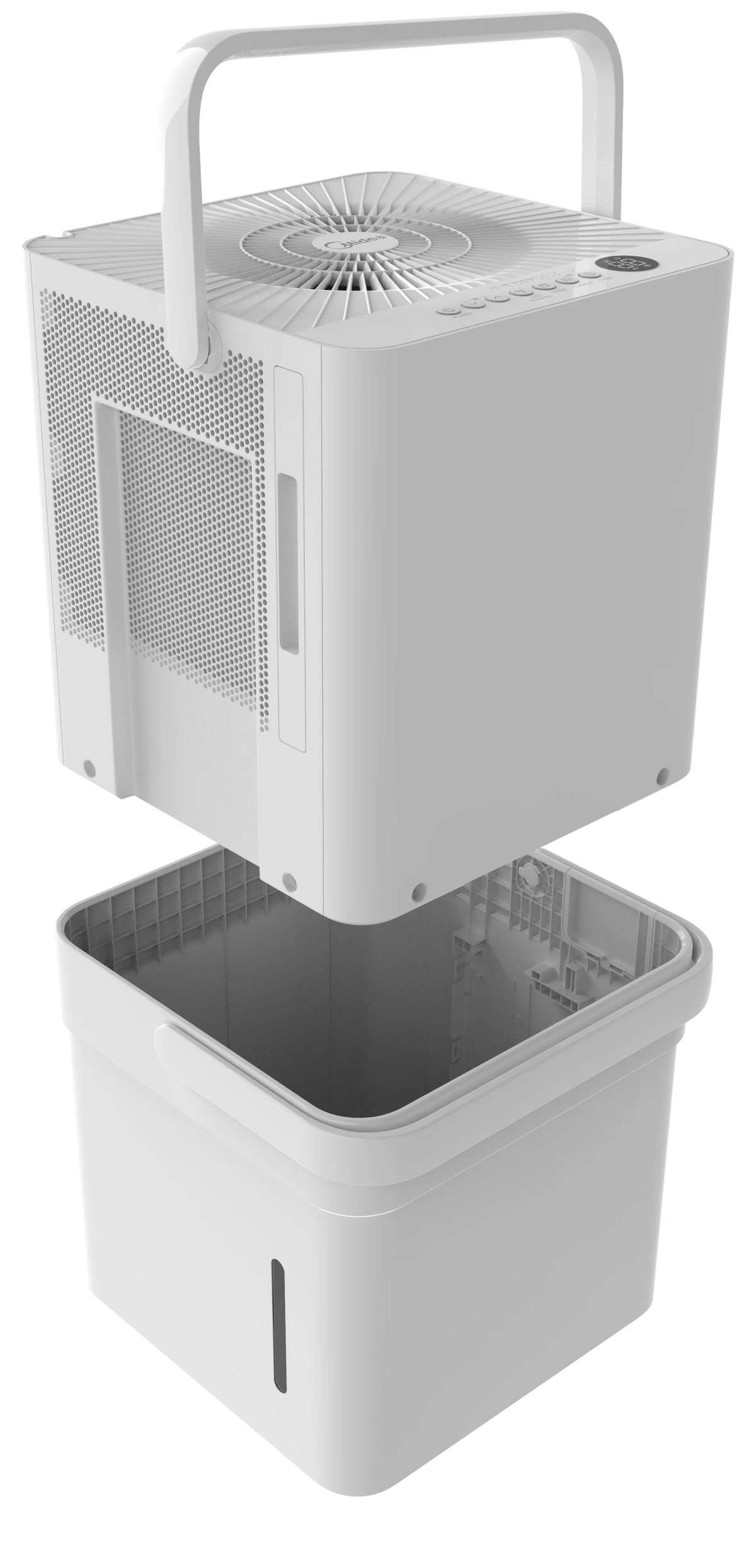 Midea Cube 20-Pint Smart Wi-Fi Dehumidifier, White, Automatic Shut-Off