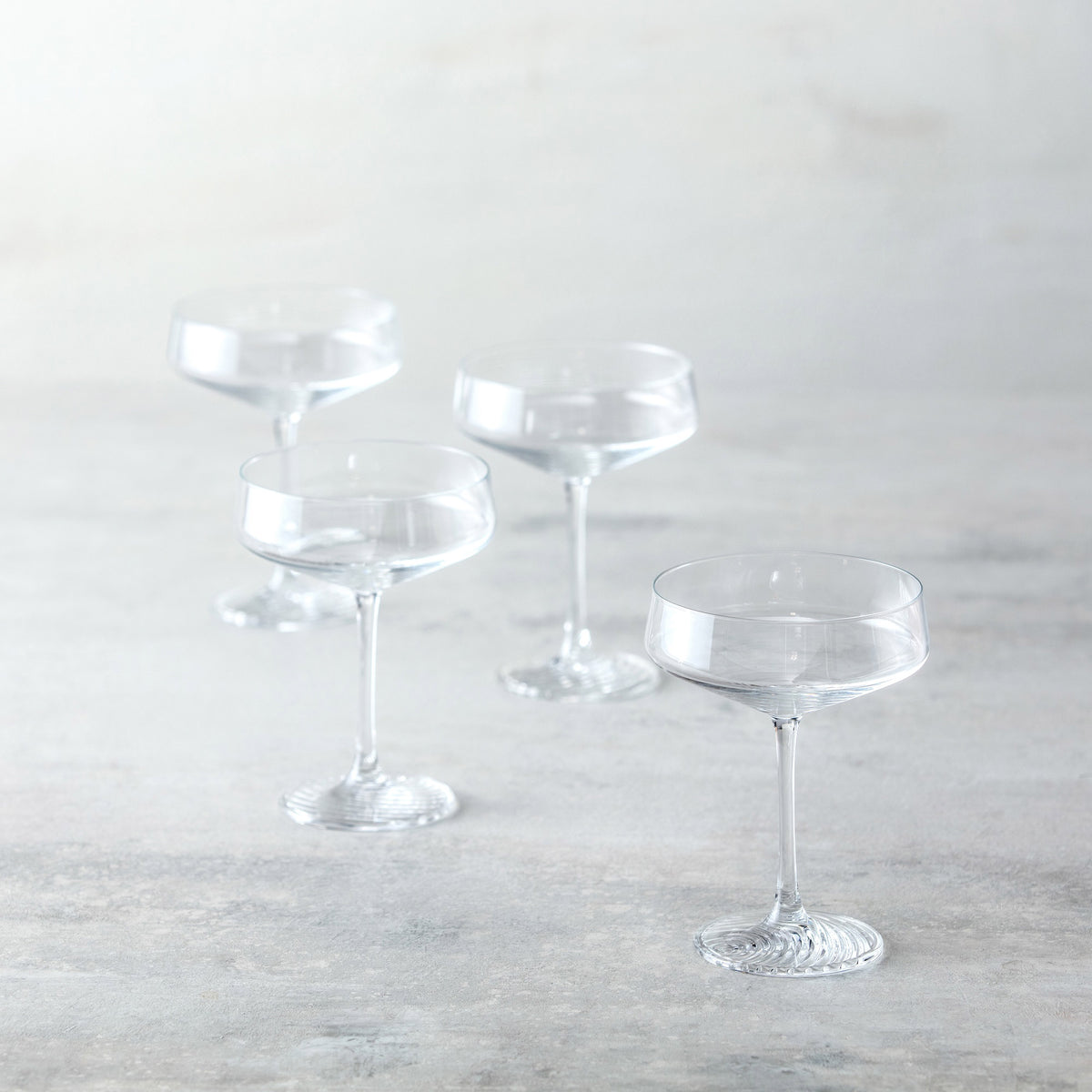 Zwiesel Echo Coupe Cocktail Glasses 9.4oz, Set of 4
