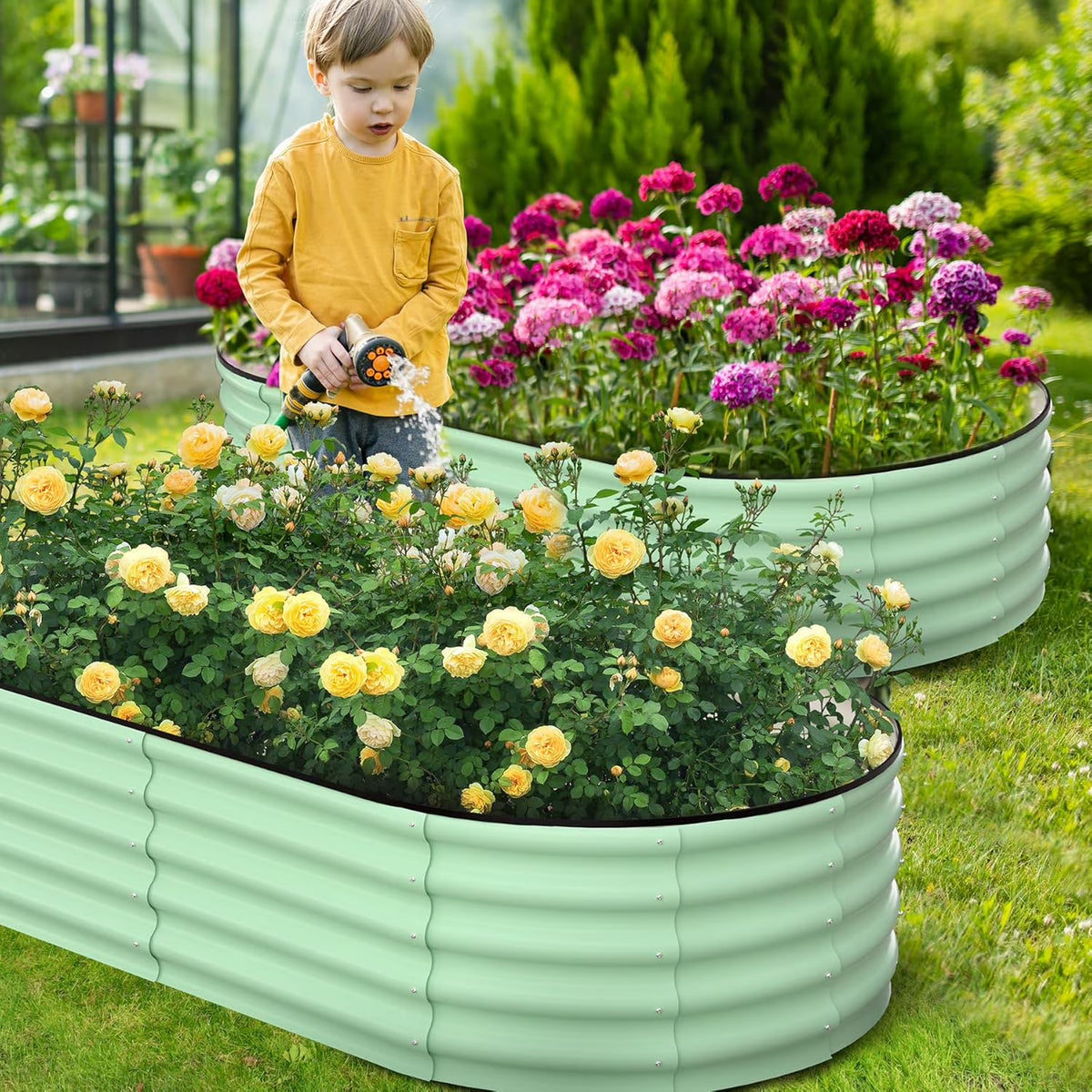 Exaco 267 Gal. Thermo Star 1000 Recycled Plastic Compost Bin - Green