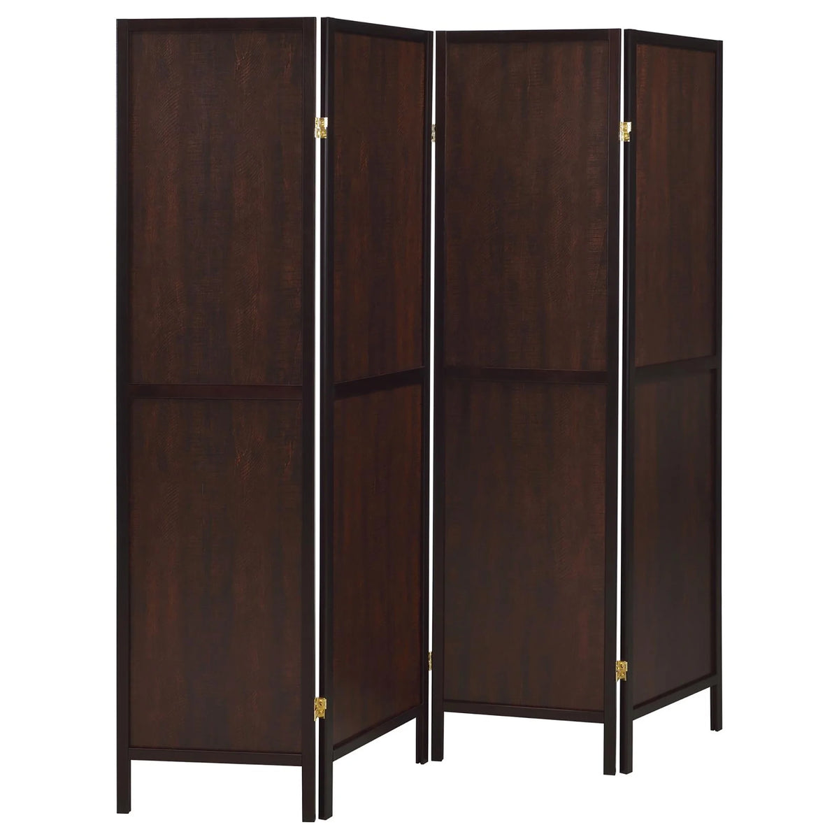 Privacy Screen 82.8'' W x 65'' H 6 - Panel Solid Wood Folding Room Divider, Natural,Outdoor Privacy Screen