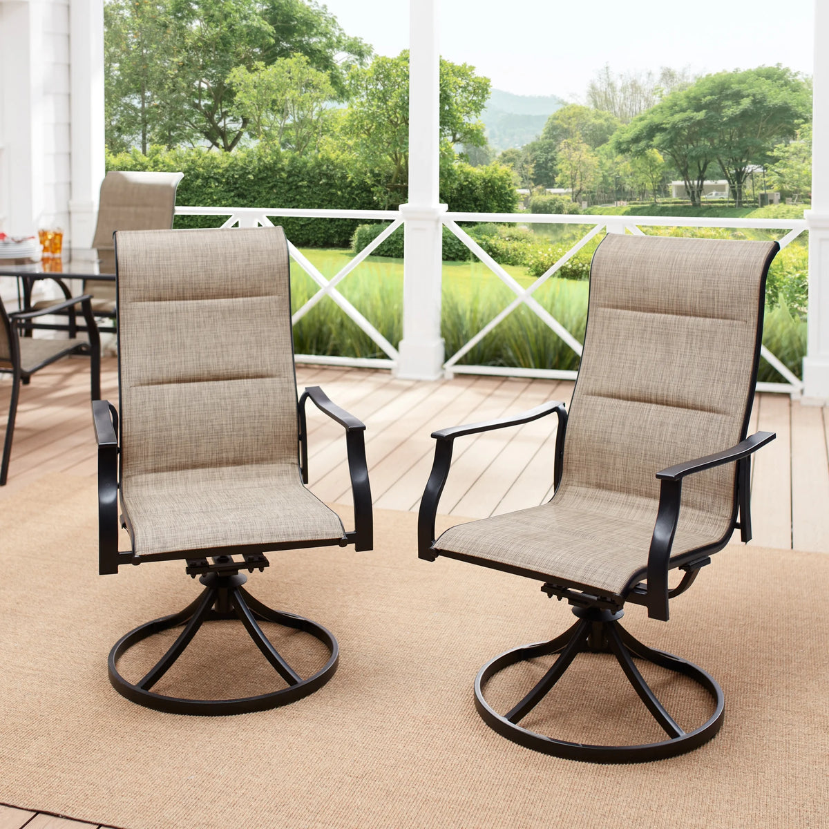 Mainstays Highland Knolls 7 Piece Outdoor Dining Set