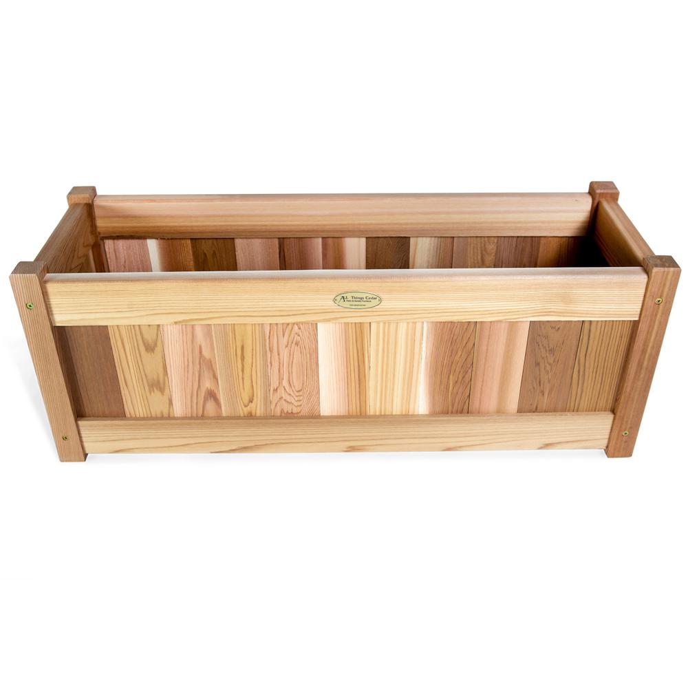 All Things Cedar PA96-Set Pagoda Arbor w/ Planter Boxes
