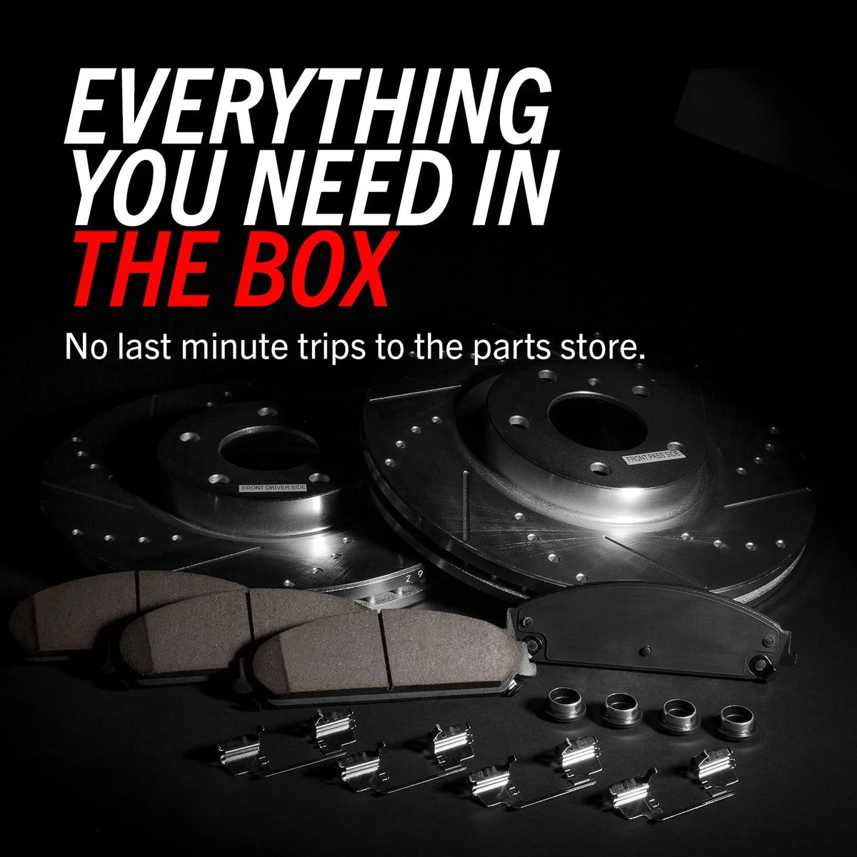 PowerStop Rear Z23 Evolution Sport Carbon-Fiber Ceramic Brake Pad and Drilled & Slotted Rotor Kit Fits: BMW Select Models K6672