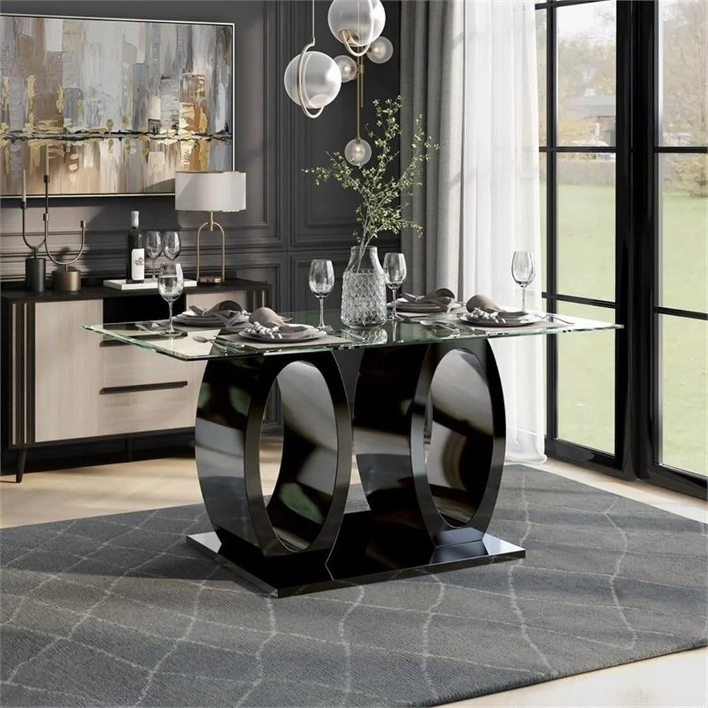 Bowery Hill Dining Table in White