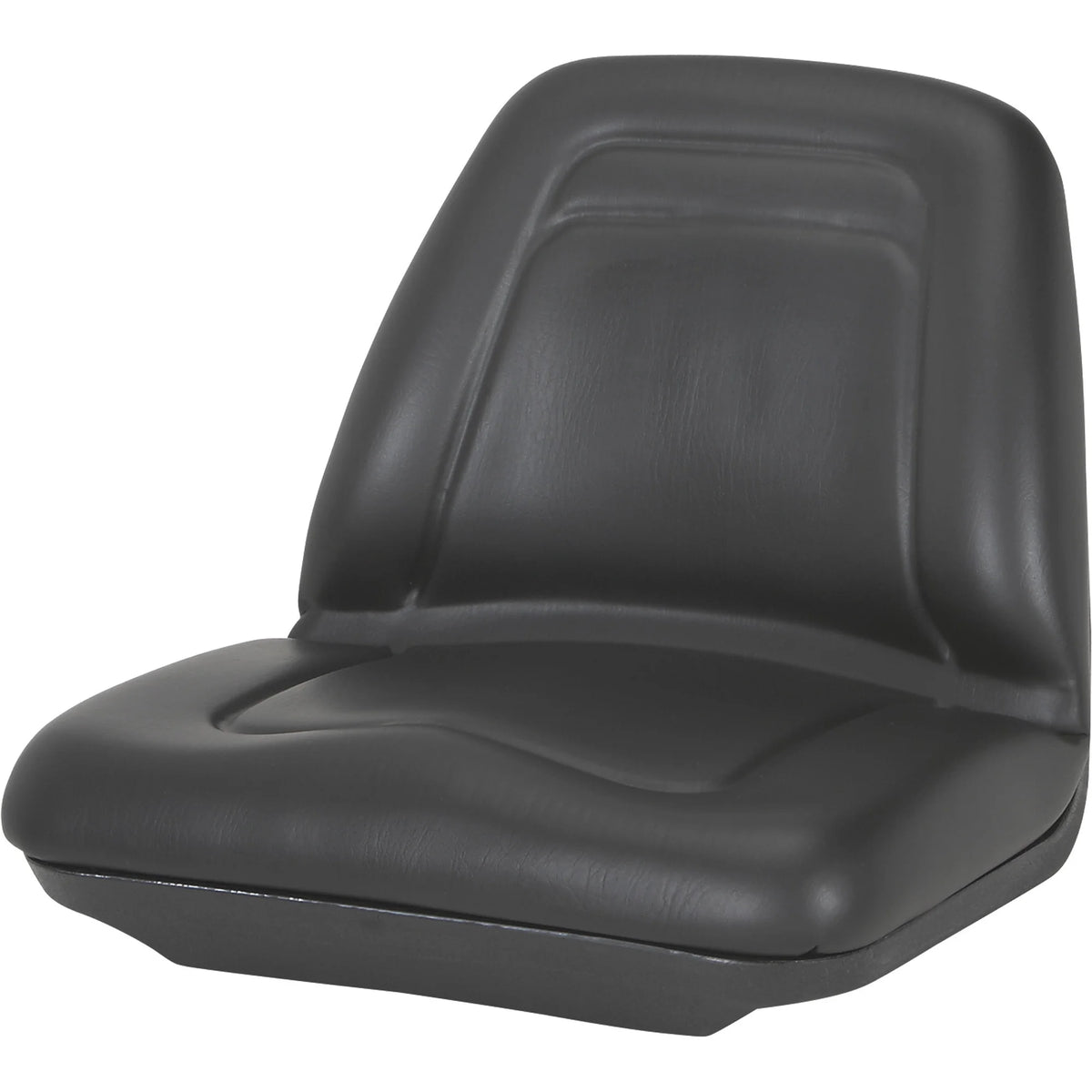 A&I Products Deluxe Comfort Lawn Mower Seat, Black, Fits Universal Lawn Mowers, Height 18 inches