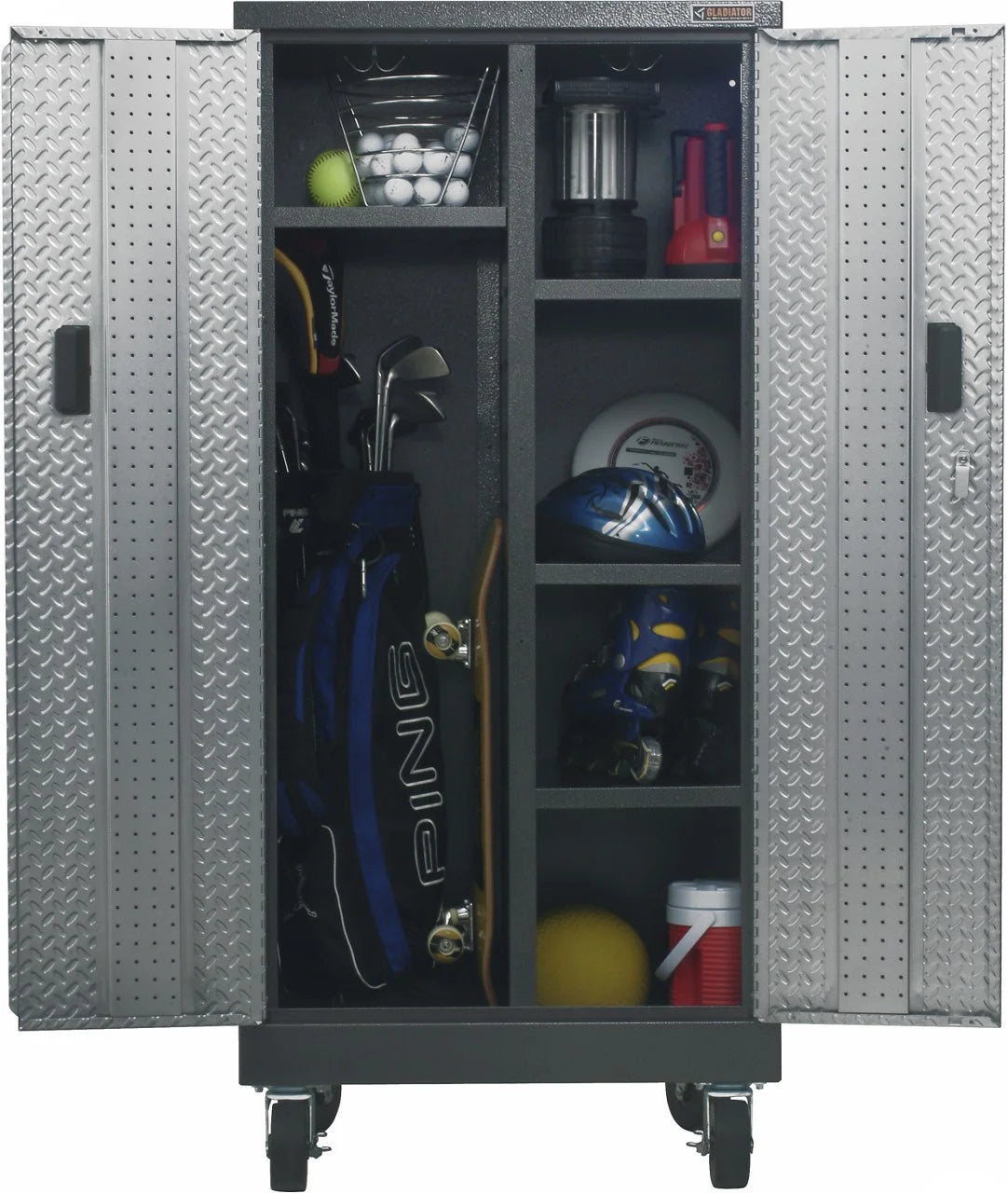 Gladiator Premier Pre-Assembled Tall GearLocker, GATL302DRG